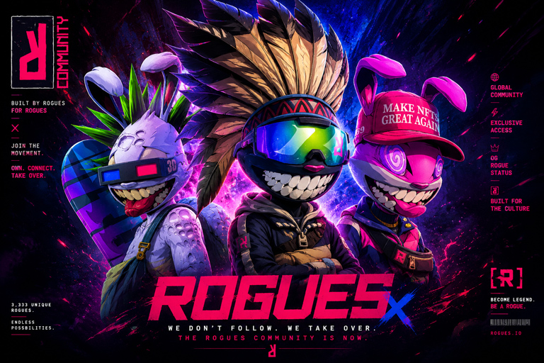Rogues NFT promo